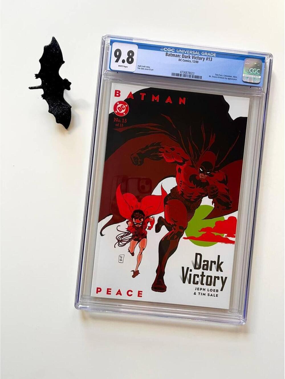Batman Dark Victory #13 CGC 9.8 (2000) Final Issue | Tim Sale | Robin - Comic